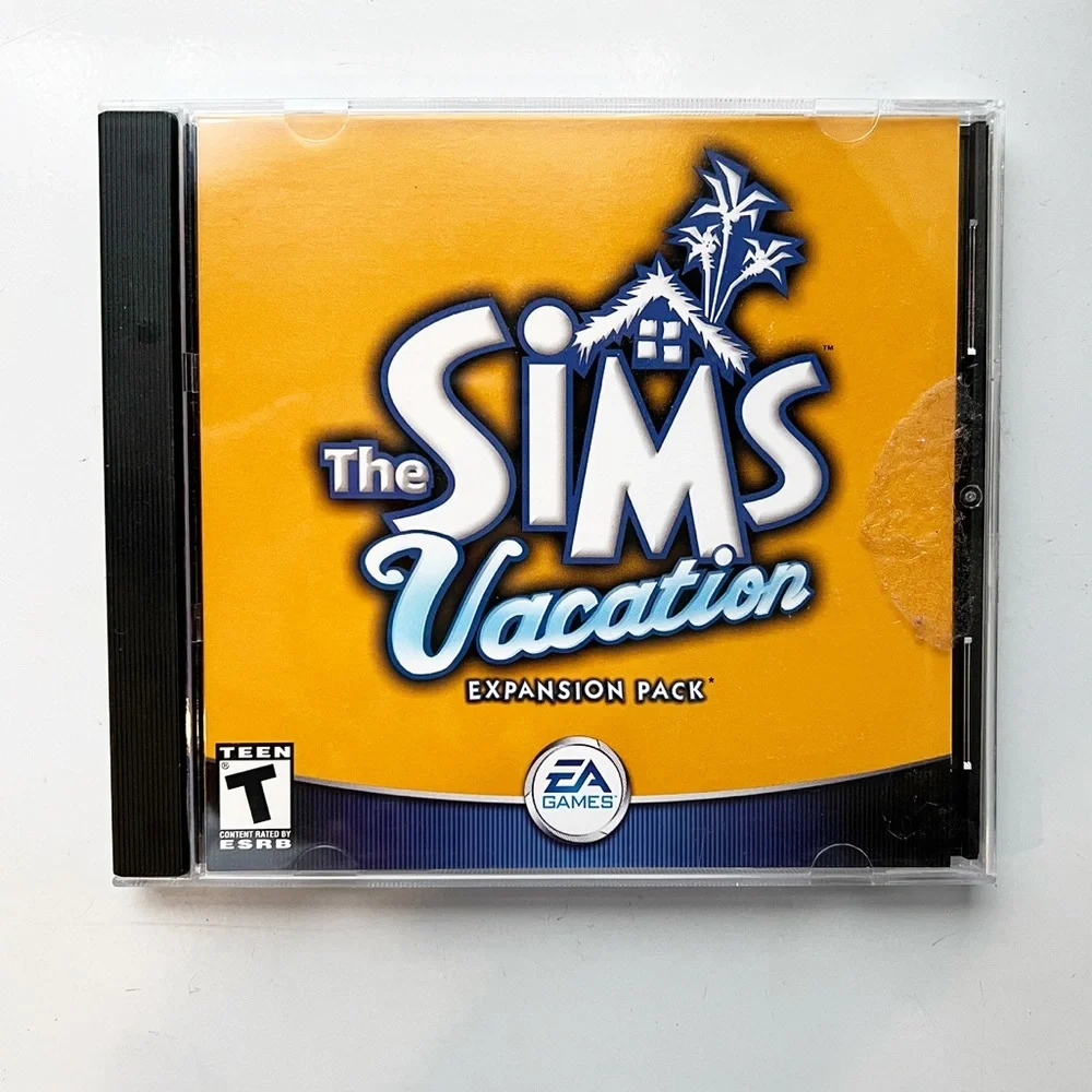 The Sims Vacation expansion pack, CD-ROM PC video game